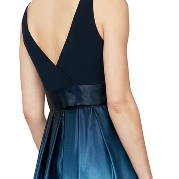NWT Ignite Evening Gown with Ombre Skirt size 16 - Picture 2 of 9